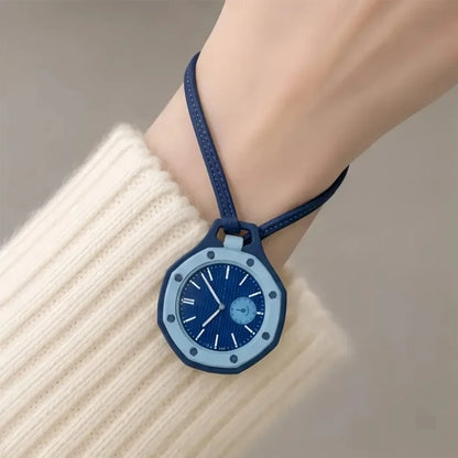Luxury Octagonal Bag Watch Charm