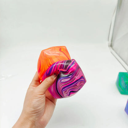 Premium Squishi Cube | Soft Gel Stress Relief Fidget Toy