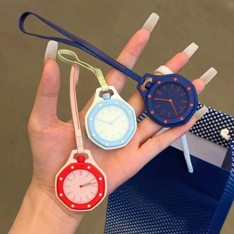 Luxury Octagonal Bag Watch Charm