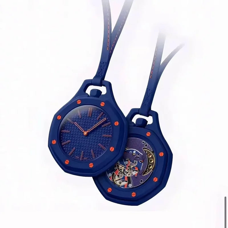 Luxury Octagonal Bag Watch Charm