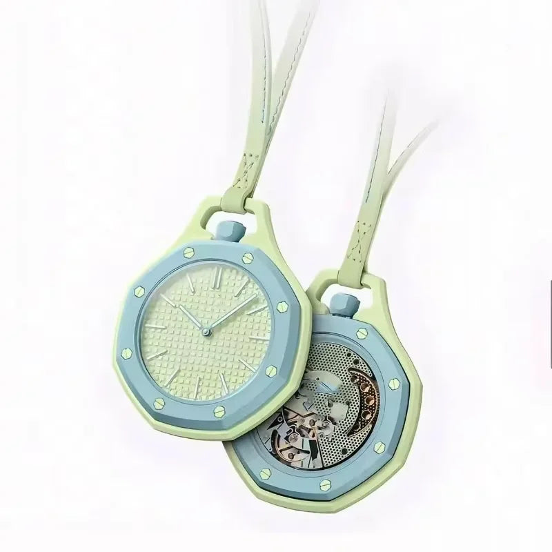 Luxury Octagonal Bag Watch Charm