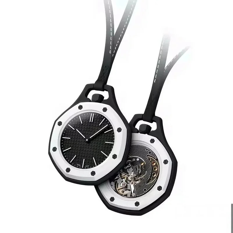 Luxury Octagonal Bag Watch Charm
