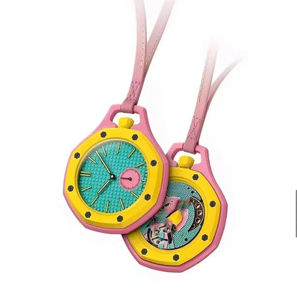 Luxury Octagonal Bag Watch Charm